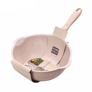 Panela de Pedra Multifuncional Antiaderente WOKKY™ con diseño elegante y funcional para cocina.